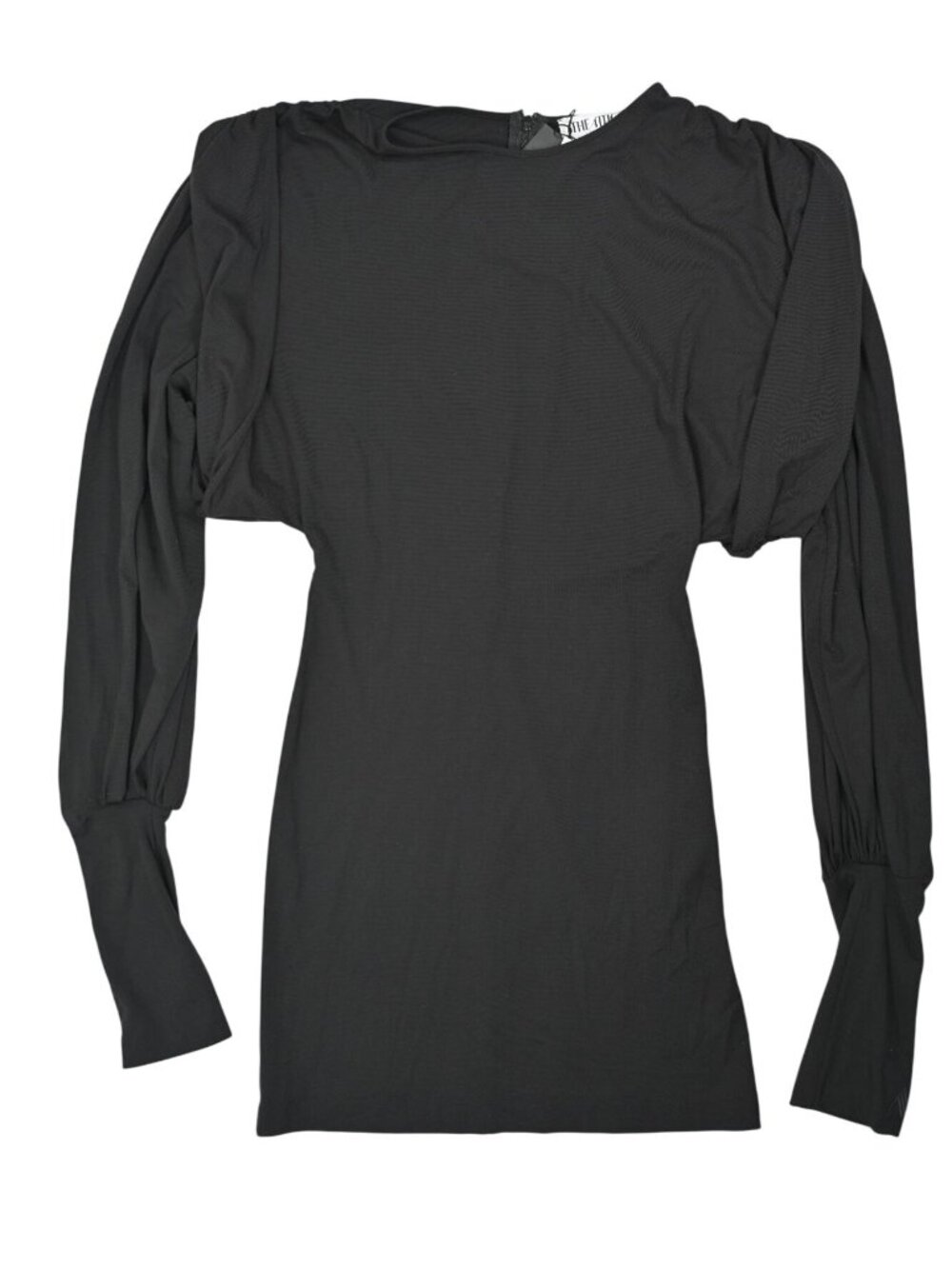 The Attico Quinn Mini Dress in Black